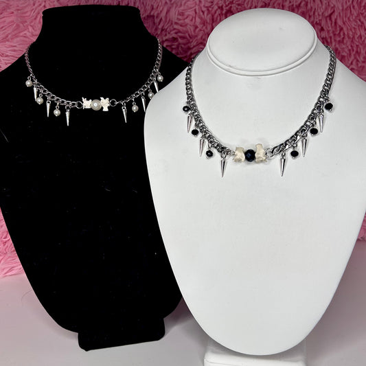 "๐๐๐๐๐๐๐๐๐" Necklace Black