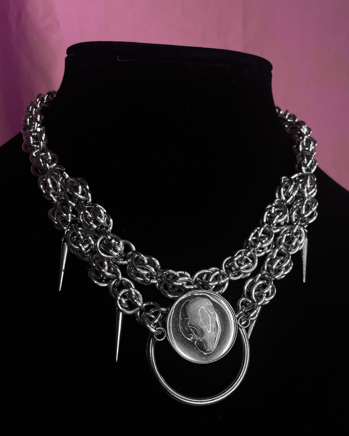 Vile Vermin Chainmail Necklace