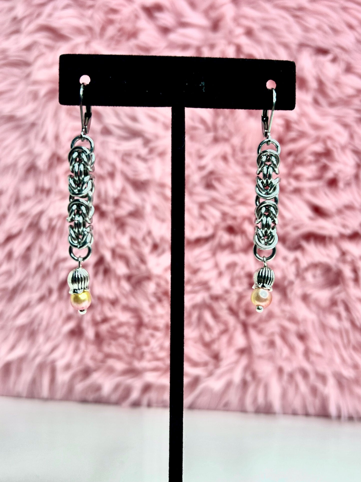 'Anaya' Chainmail Earrings