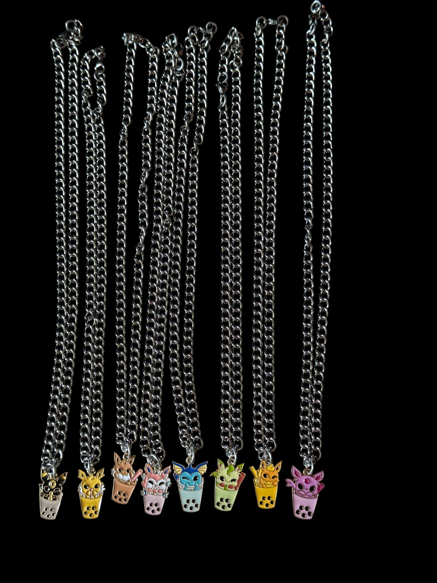Eeeveelution Boba Necklaces
