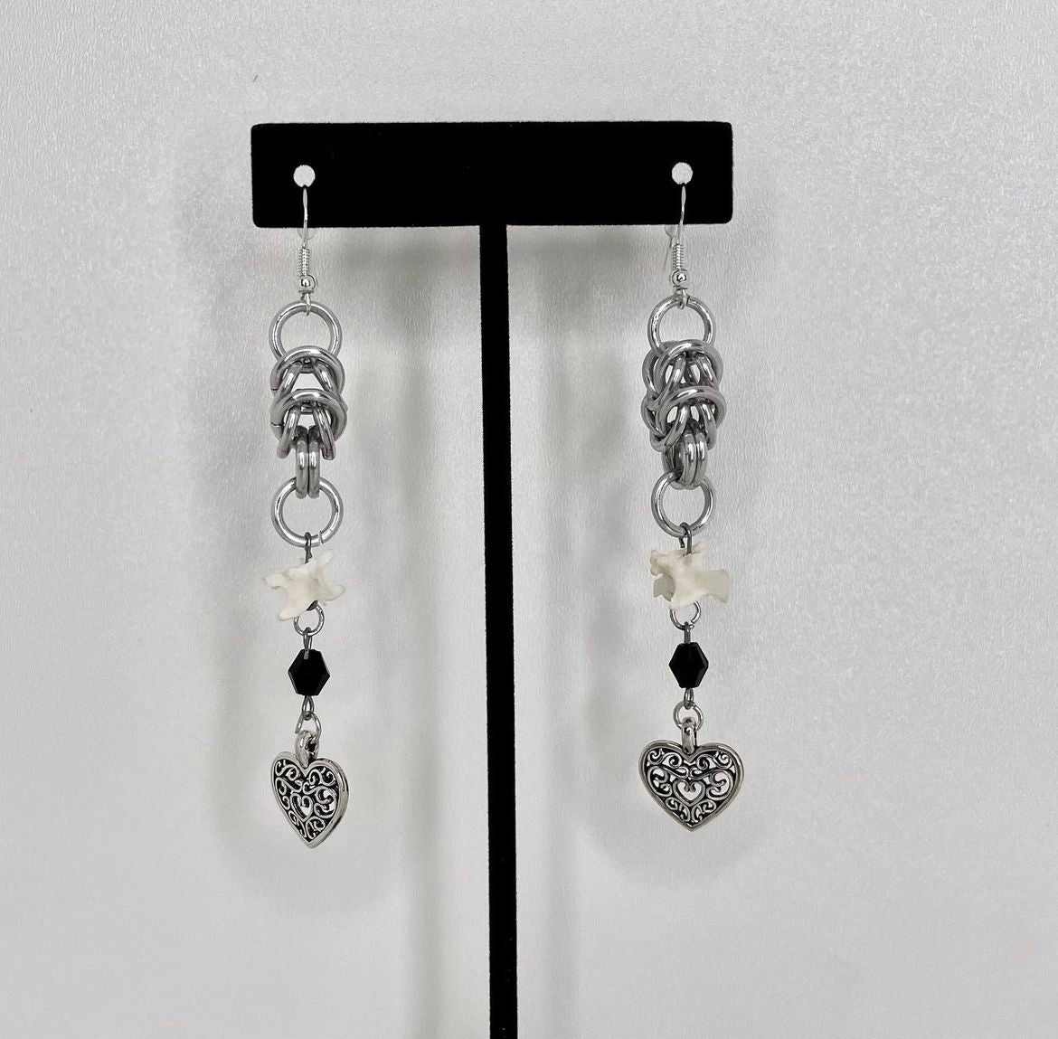 Love Bites Chainmail Earrings