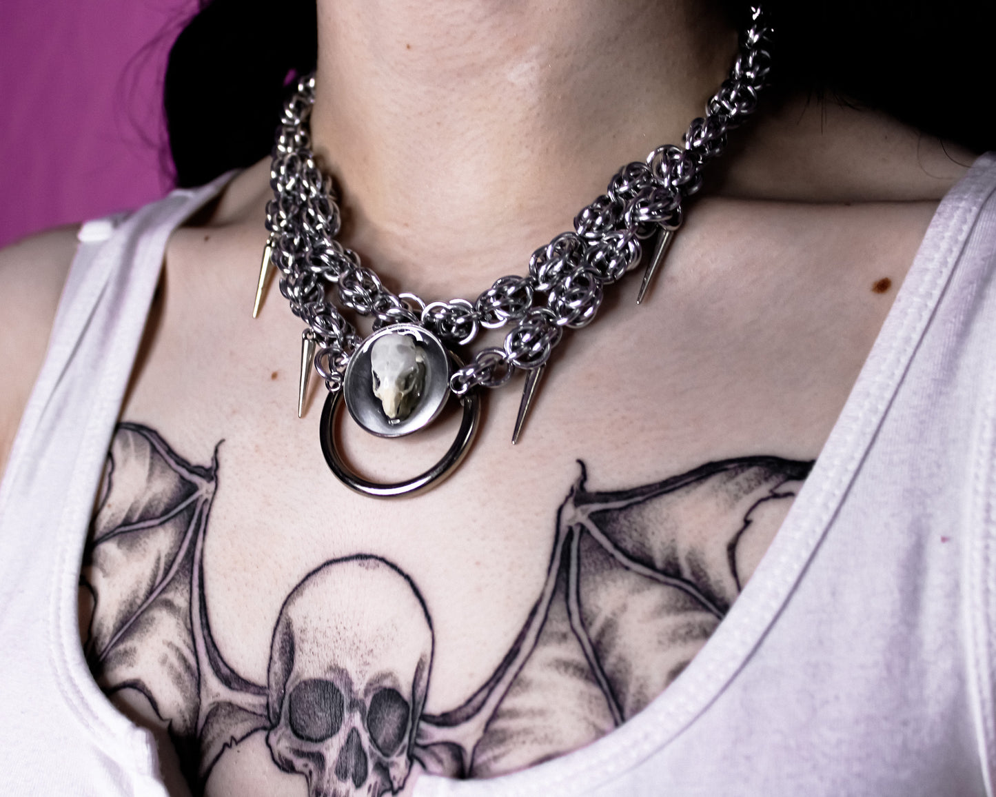 Vile Vermin Chainmail Necklace