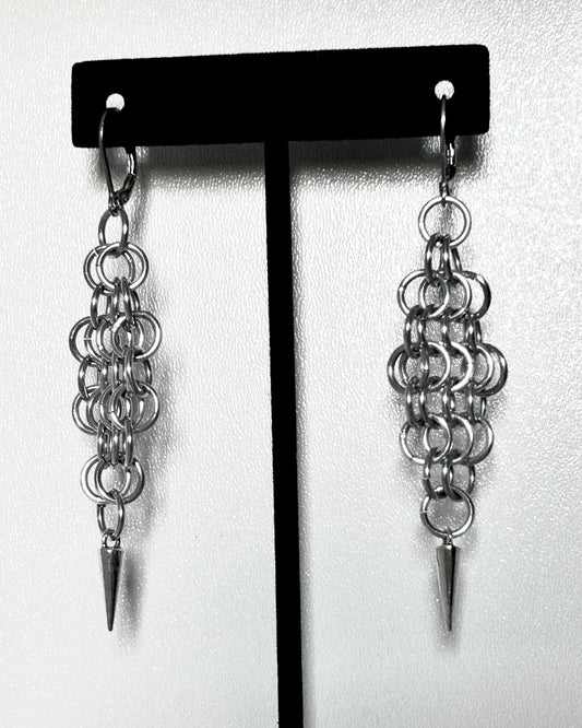 Corine Chainmail Earrings