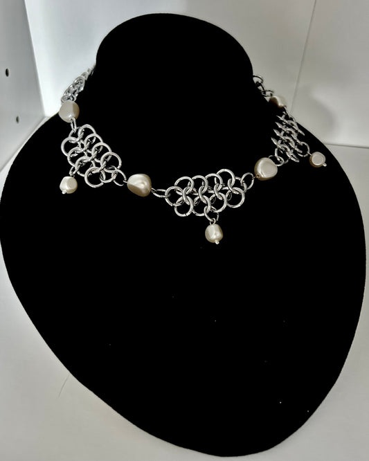Celyn Chainmail Necklace