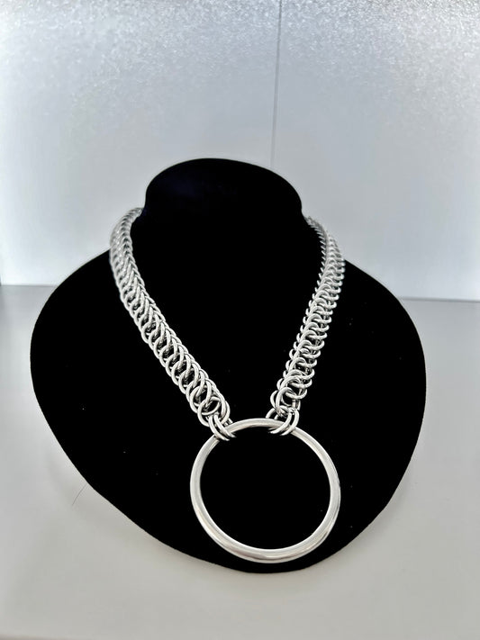 Large O-Ring Chainmail Necklace