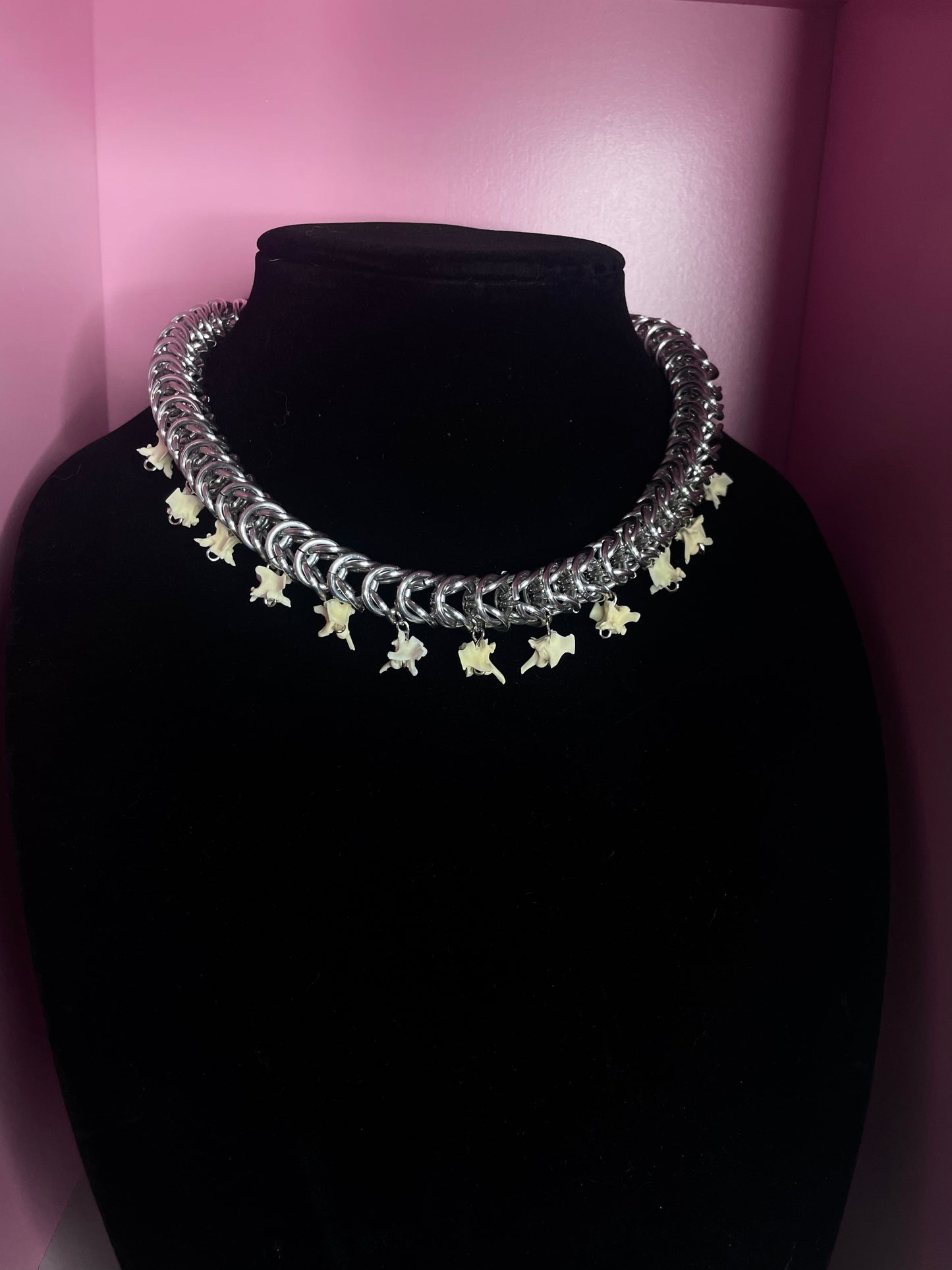Serpent Chainmail Necklace