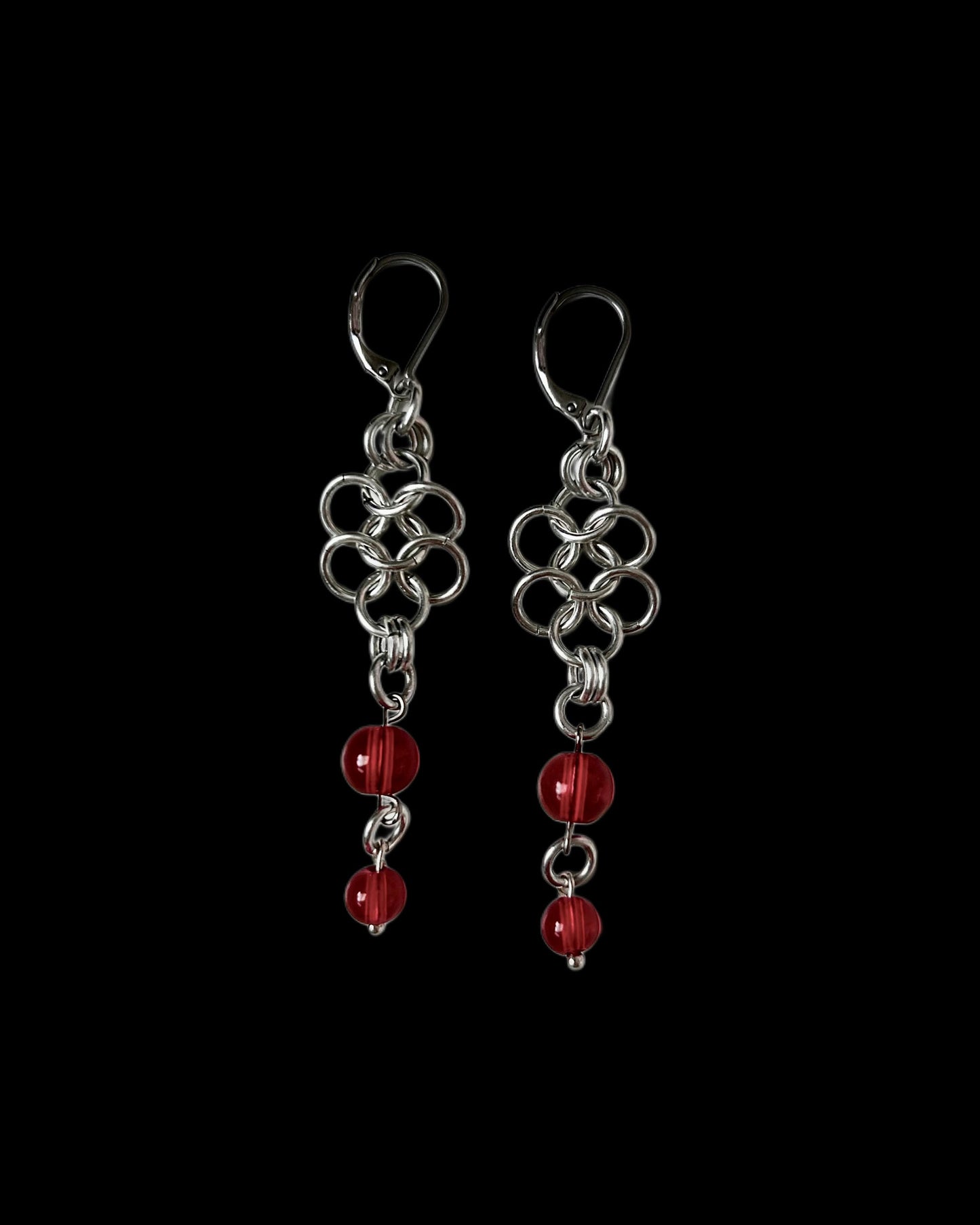 Charis Chainmail Earrings