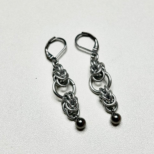 ‘Nadine’ Chainmail Earrings