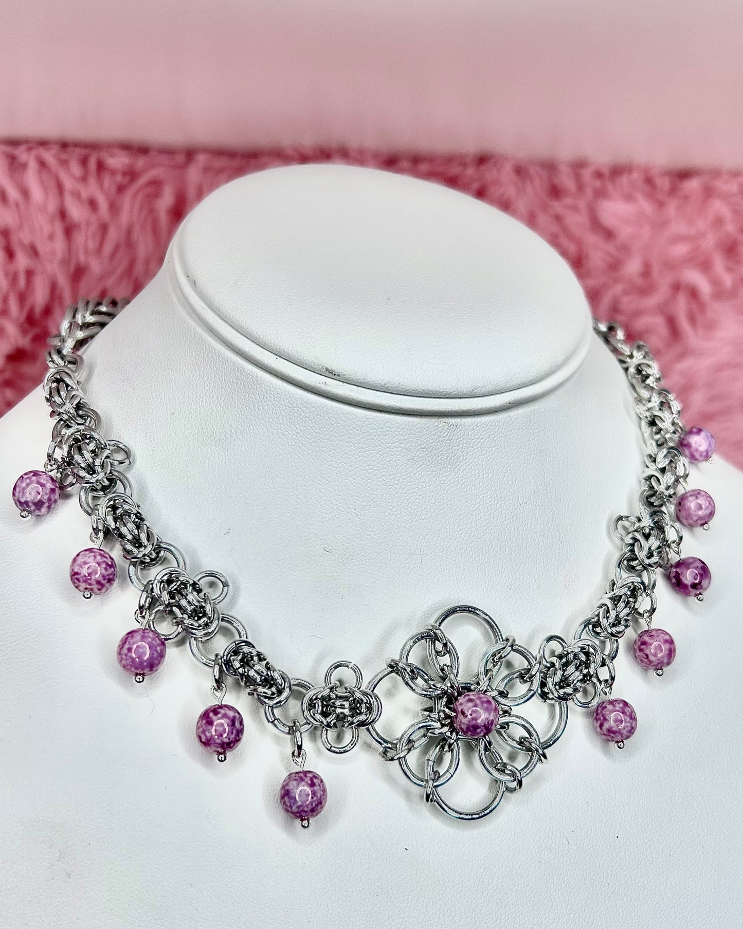 Valentin Chainmail Necklace