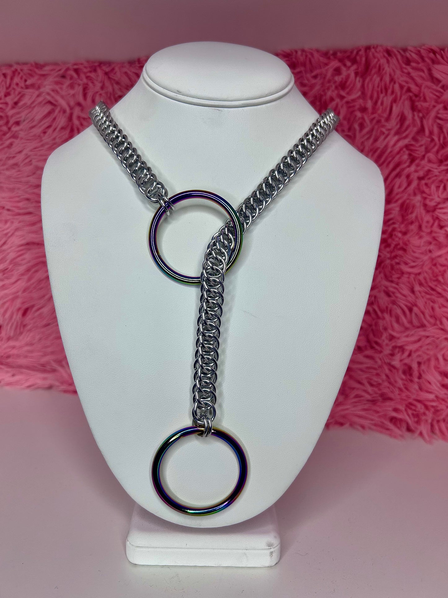 Slip Chain Chainmail Necklace