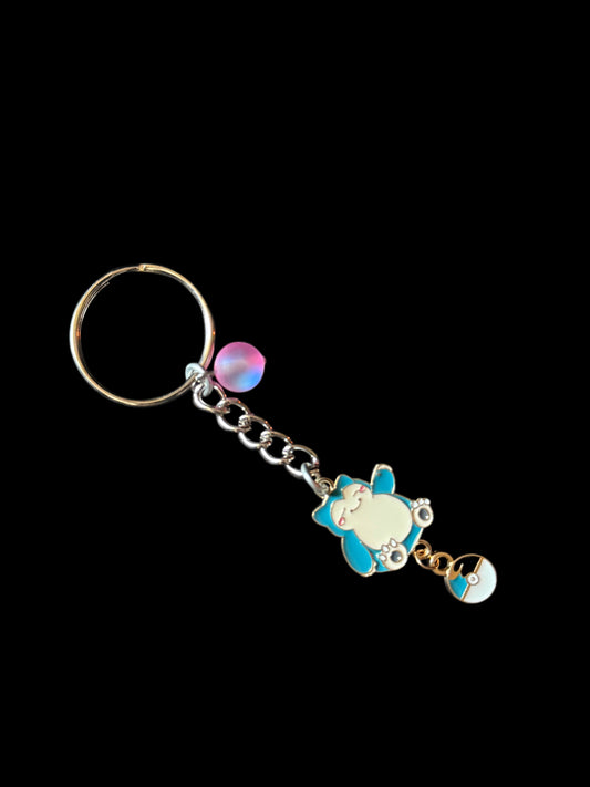 Snorlax Keychain