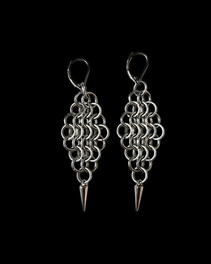 Corine Chainmail Earrings