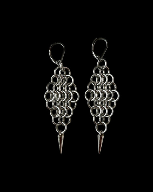 Corine Chainmail Earrings