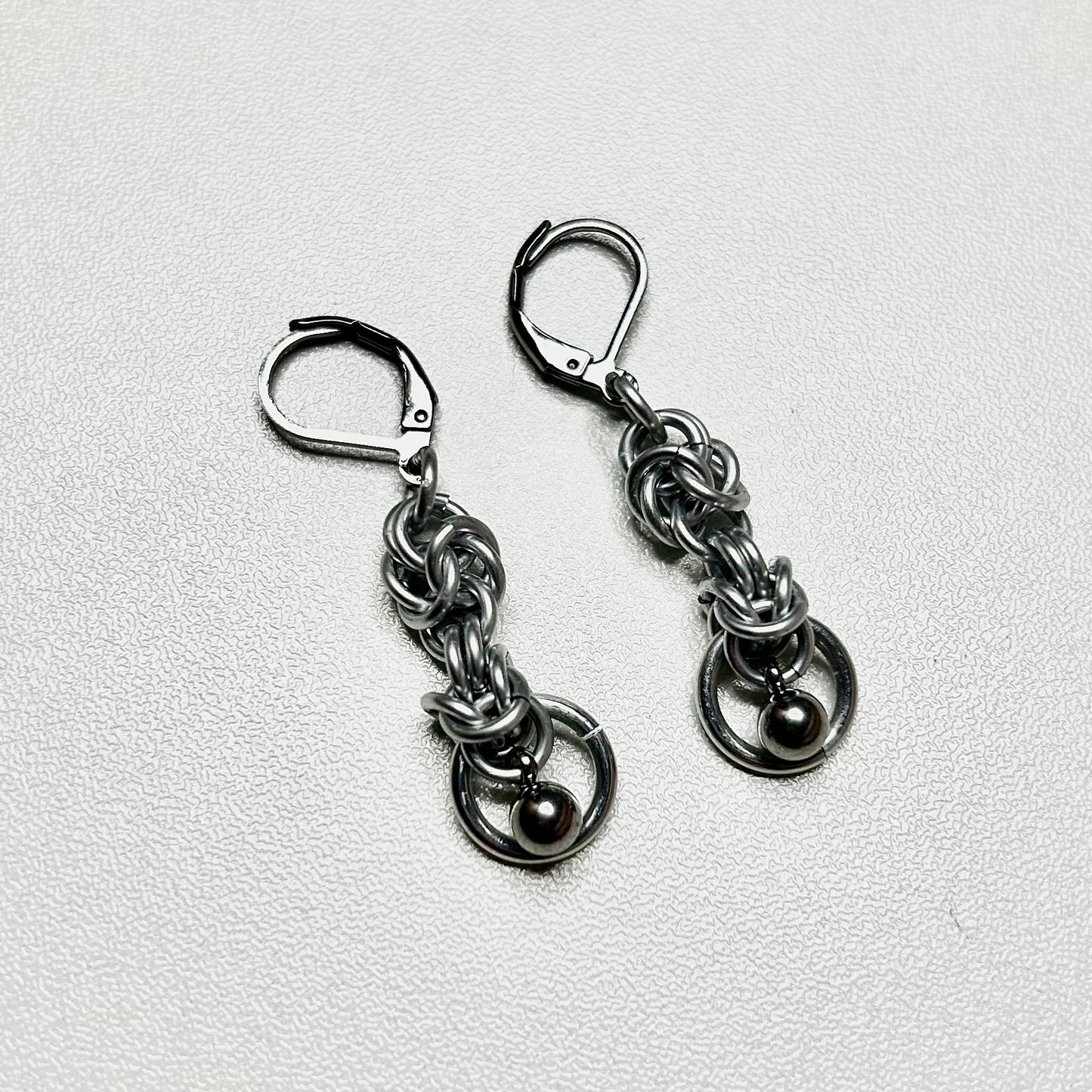 ‘Wendalyn’ Chainmail Earrings