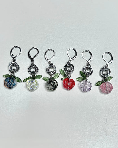 Morbius Rose Earrings