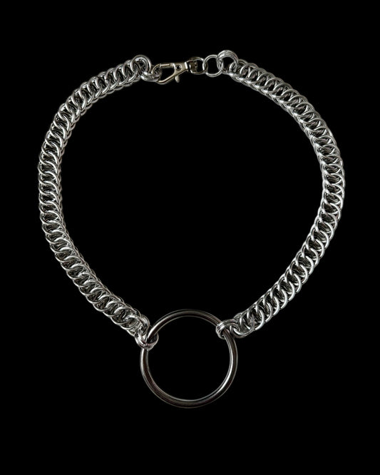 Large O-Ring Chainmail Necklace
