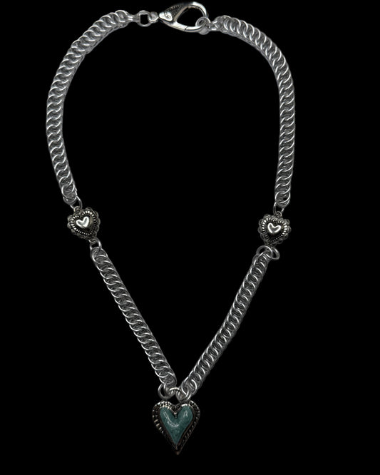 'Lily' Chainmail Necklace