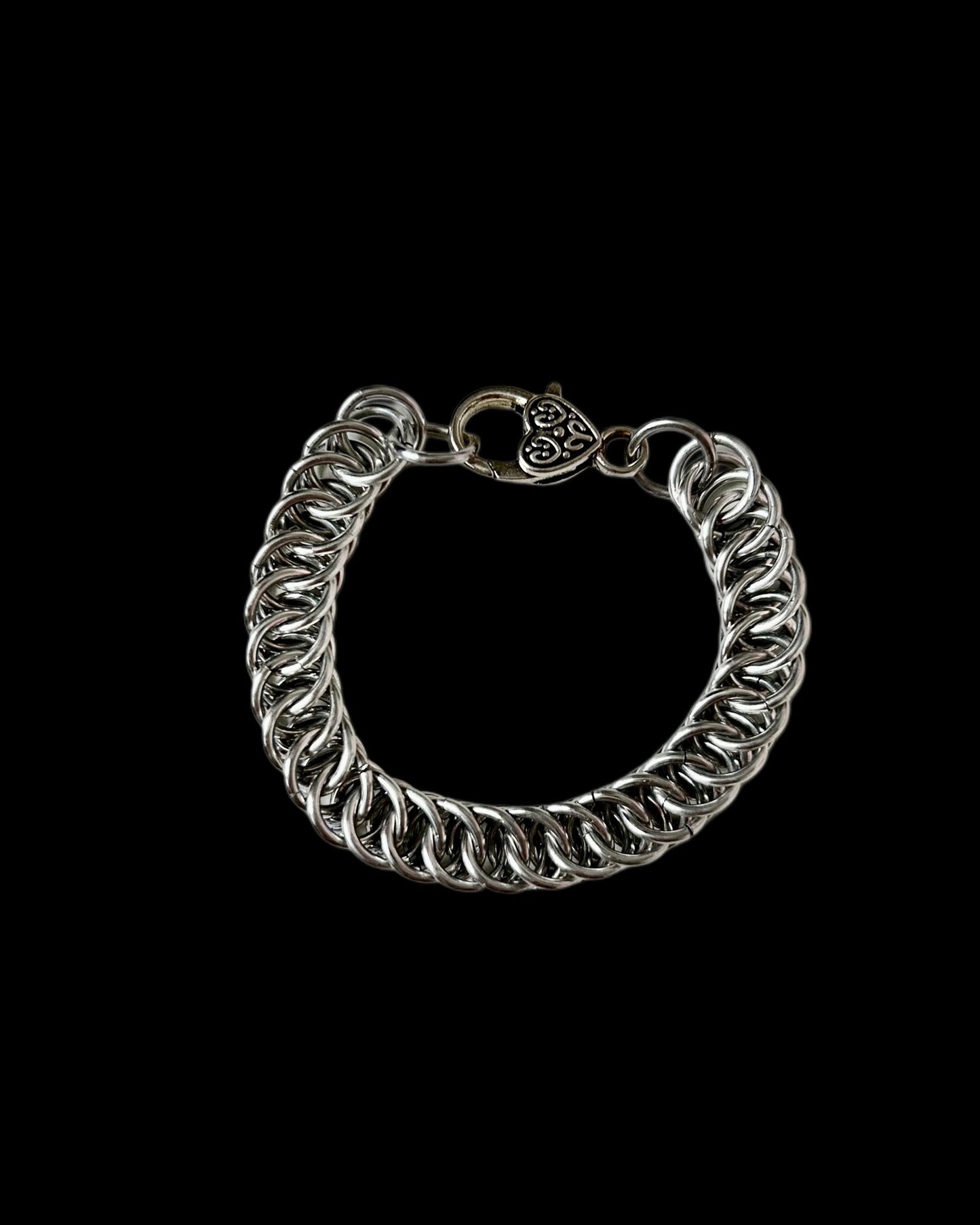 Large Woven Chainmail Bracelet