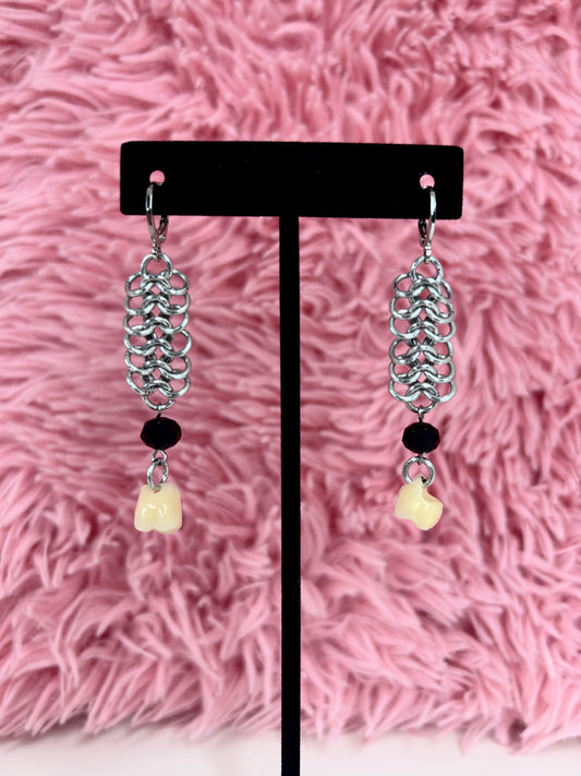 'Ethel" Chainmail Earrings