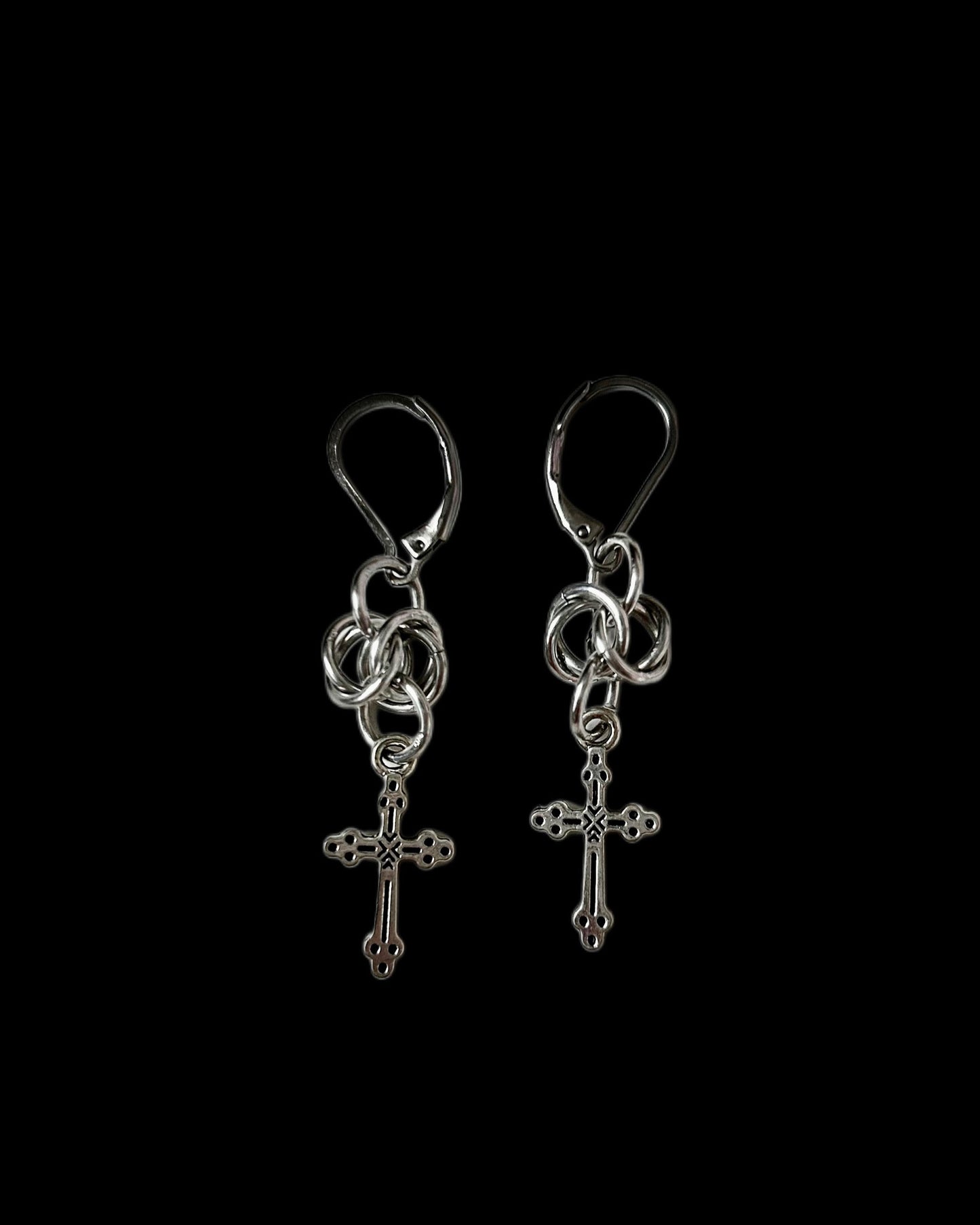 Charity Chainmail Earrings