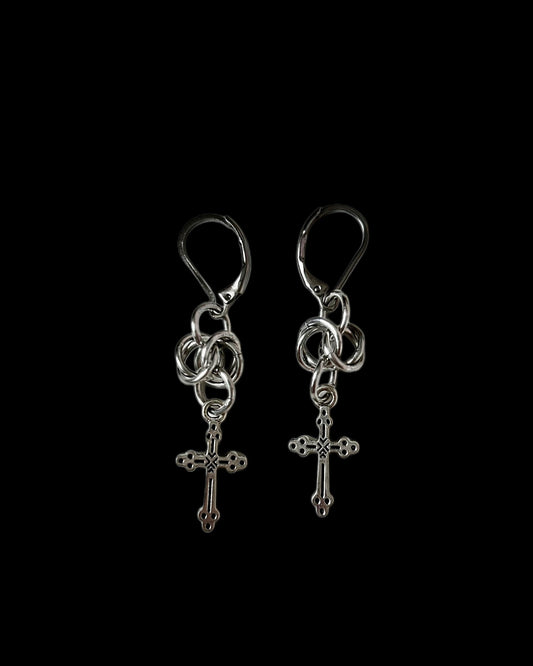 Charity Chainmail Earrings