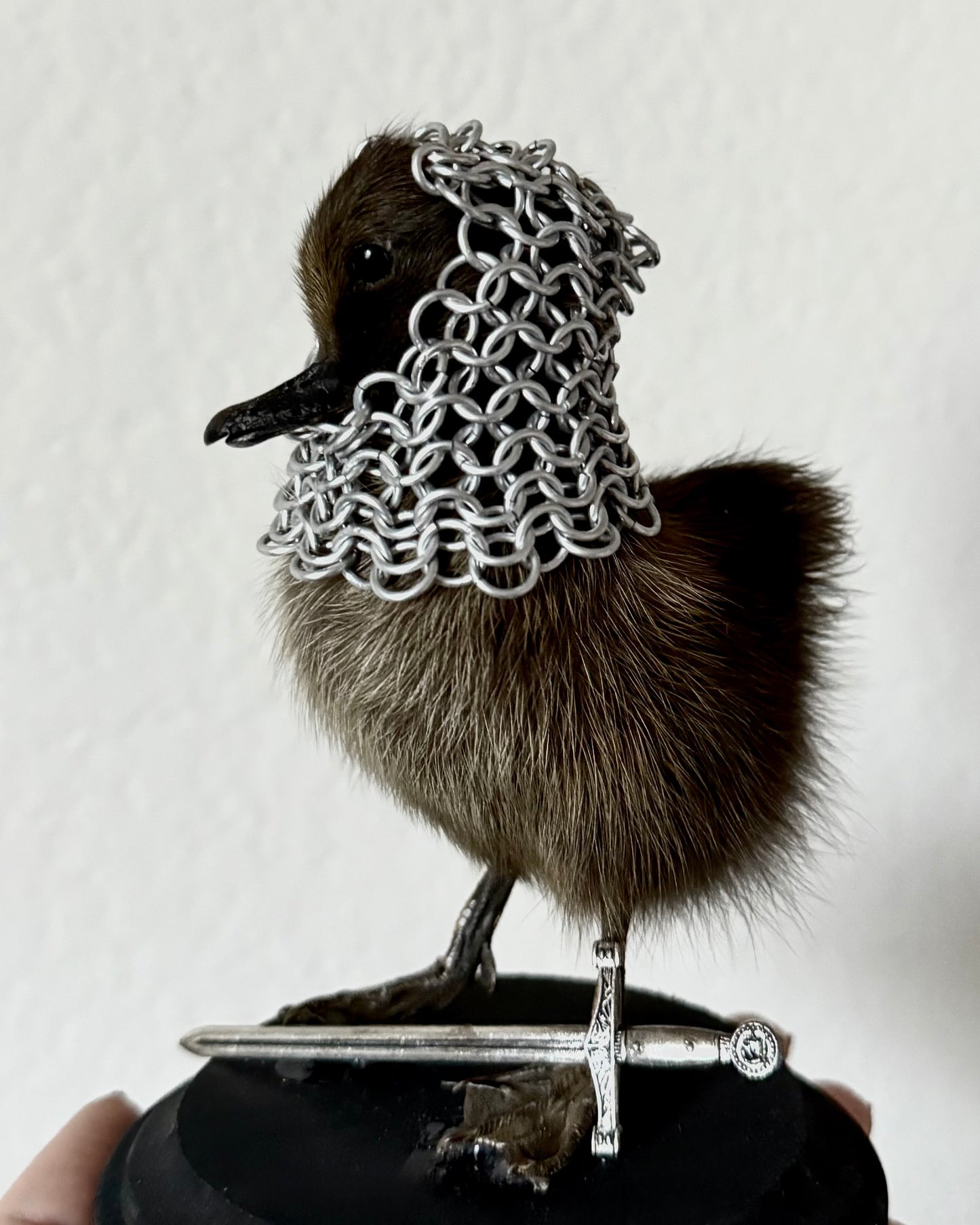 Warrior Chainmail Armored Duckling
