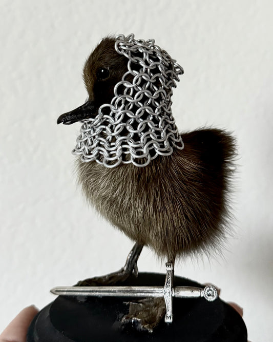 Warrior Chainmail Armored Duckling
