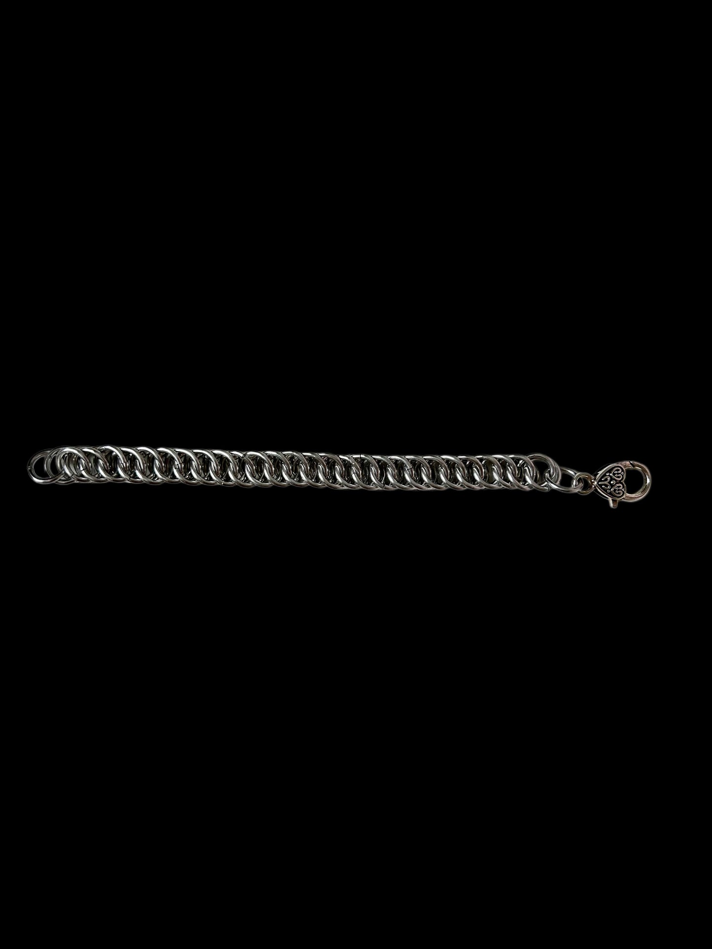Large Woven Chainmail Bracelet