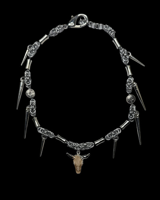 'Pearce' Chainmail Necklace