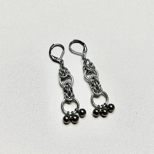 ‘Gretchen’ Chainmail Earrings