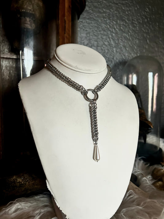 Mallory Chainmail Necklace