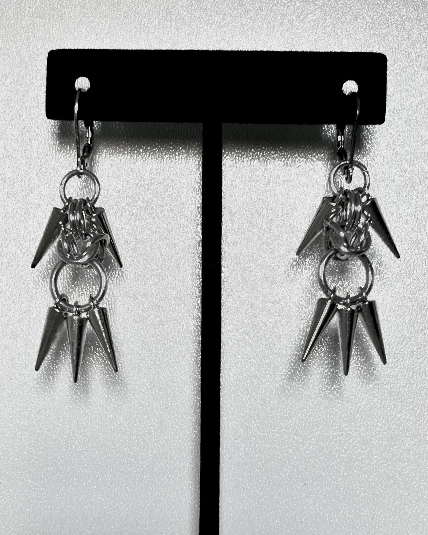 Coryn Chainmail Earrings